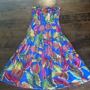 Farm Rio tropical midi dress